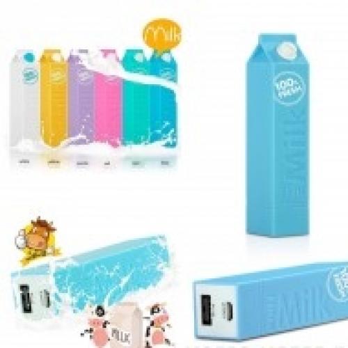 Внешний аккумулятор Milk Power bank 2600mAh