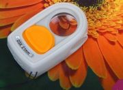 Лупа компактная х10 LED, компас, петля для ношения d=21мм, 3,5*5,5см