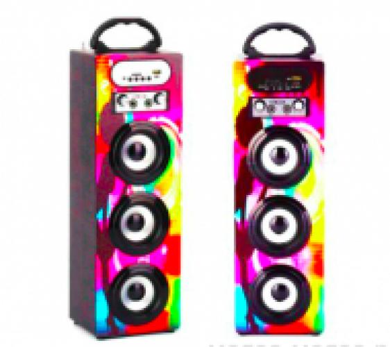 Беспроводная колонка Miniseas Trio с радио, флешкой, usb