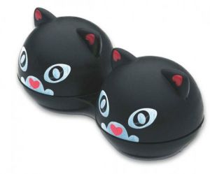 Контейнер для линз Black Cat