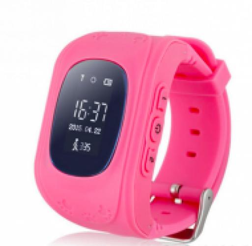 Детские умные часы с GPS трекером Smart Baby Watch Q50 розовые