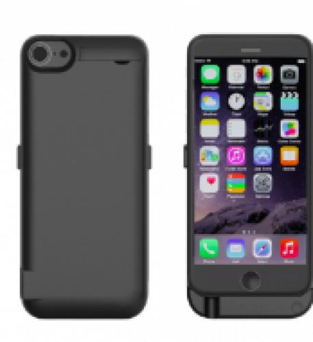 Внешний аккумулятор чехол для iPhone 7 BUGU черный