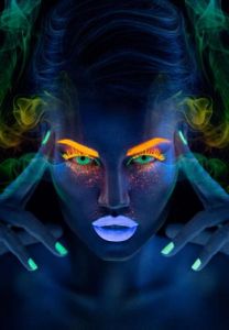 Неоновые линзы Neon Green