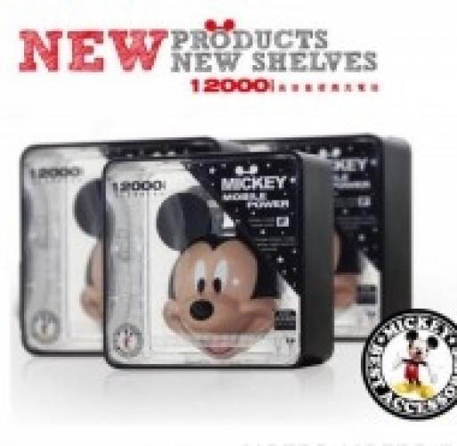 Внешний аккумулятор Микки Маус 12000mAh