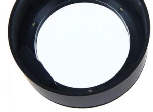 Лупа сувенирная слайдовая х3,5, 3LED, 2 круглых батарейки, автовыключение ч/з 4мин, цвета МИКС