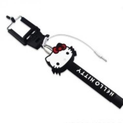 Монопод для селфи Hello Kitty Black | Селфи палка купить