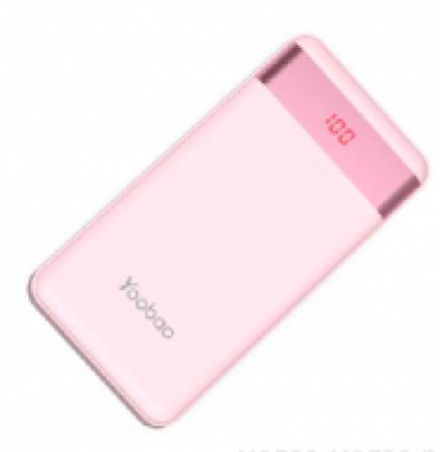 Внешний аккумулятор Yoobao Power bank PL-12 PRO 12000mah розовый