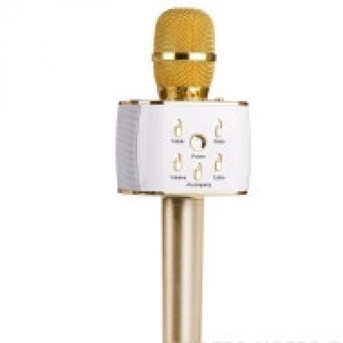 Караоке микрофон Tuxun K10 золотой