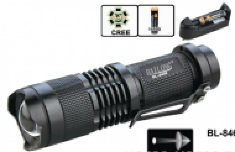 Светодиодный фонарь Bailong BL-8468 5000W | Карманный фонарь