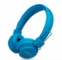 Наушники с bluetooth и mp3-плеером NIA X-3 синие
