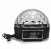 Диско шар с дисплеем (без usb) led magic ball