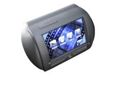 Подголовник с LCD POLYVOX PAV-T20B, серый